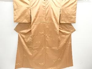 幾何学模様織り出し手織り紬着物